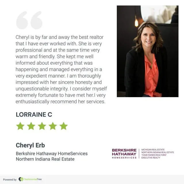 Cheryl Erb, Berkshire Hathaway HomeServices Northern Indiana Real Estate — photo from the business 12