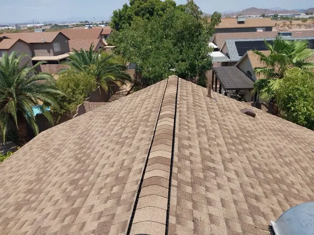 Customer photo of work by AZ Shingle Pros, from James Campbell's review
