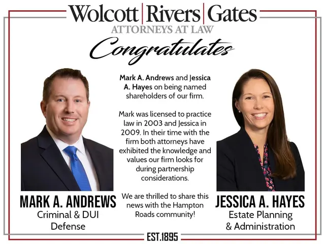 Mark Andrews Law, a Partner with Wolcott Rivers Gates, Attorneys at Law — photo from the business 12