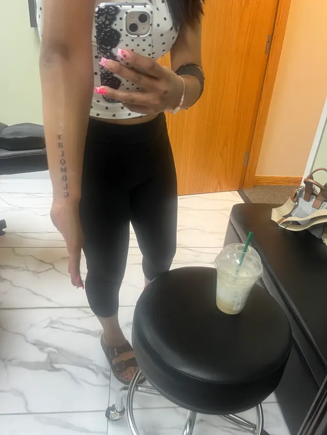 Customer photo of work by The Ivory Needle, from Yadira Madera's review