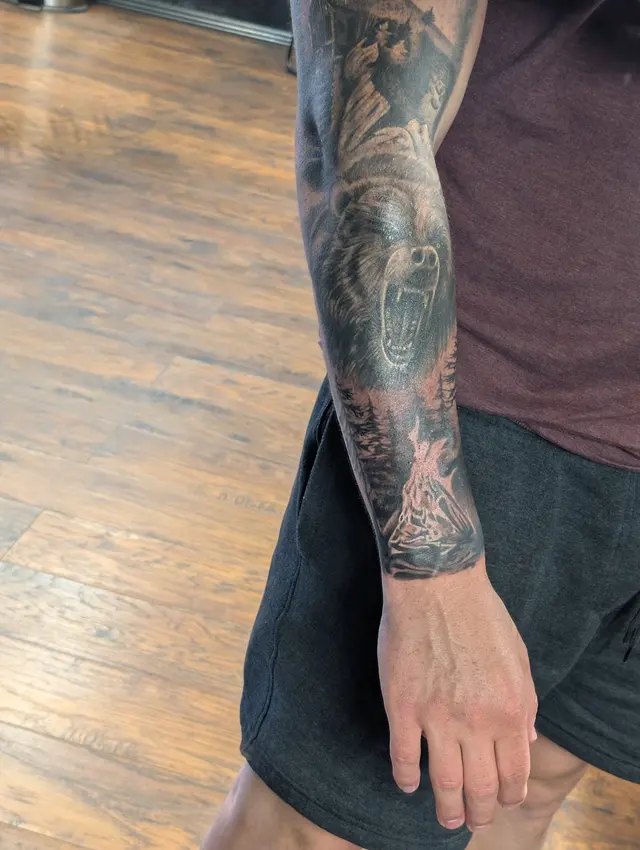 Customer photo of work by R&G Body Art, from Joe Akers's review