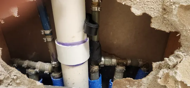 Customer photo of work by Pro the Distance Plumbing, from Chuck Young's review