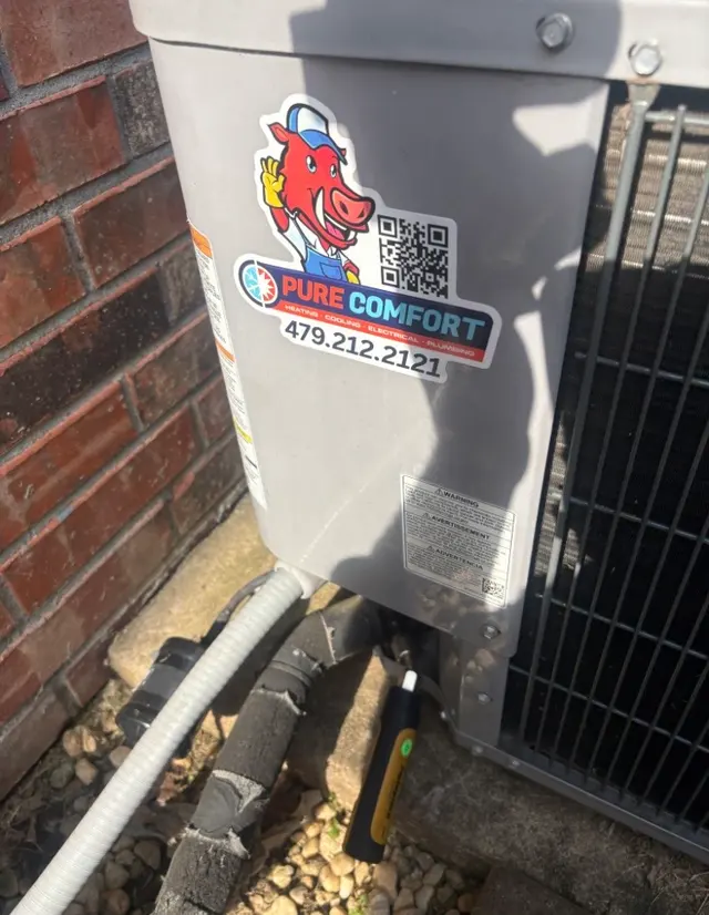 Pure Comfort Heating, Cooling, Electrical & Plumbing — customer photo 9