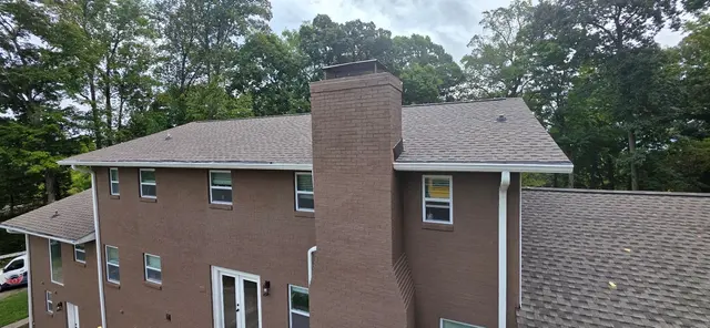 Customer photo of work by Falcon Roofing, from Sorin Satalan's review