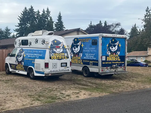 Groom Patrol mobile pet grooming — photo from the business 1