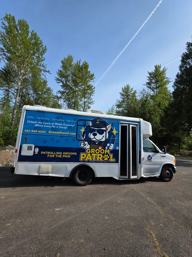 Groom Patrol mobile pet grooming — customer photo 11