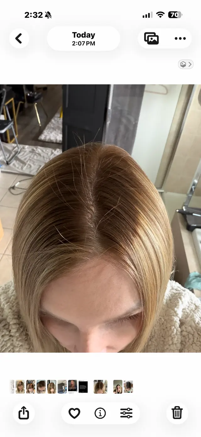 Customer photo of work by Origins Salon, Castle Rock CO., from Sharon Bermeo's review