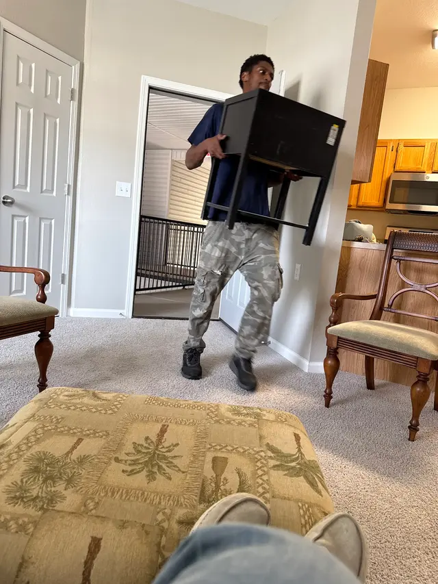 Customer photo of work by AMS Moving and Delivery, from Karen Knight's review