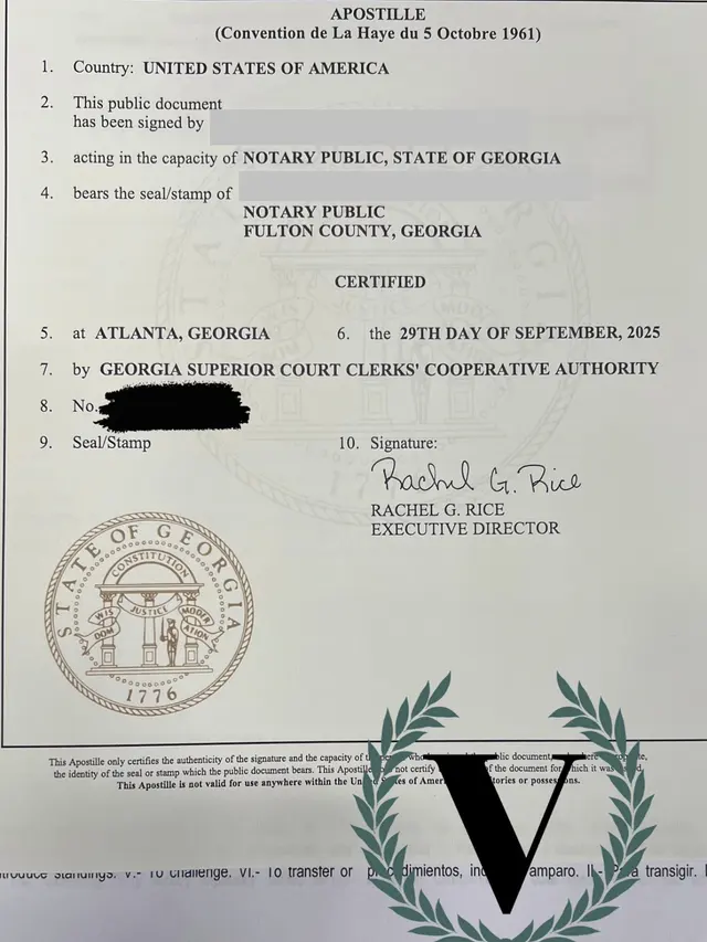 Victory Apostille and Notary — photo from the business 2