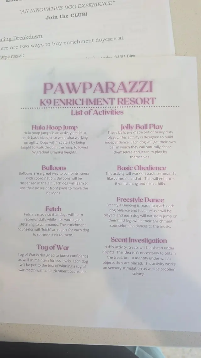 Customer photo of work by Pawparazzi K9 Enrichment Resort, from J's review