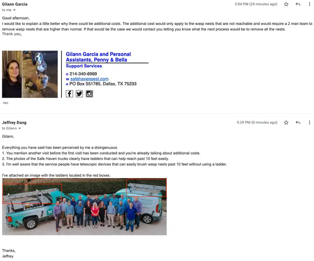 SafeHaven Pest Control — customer photo 12