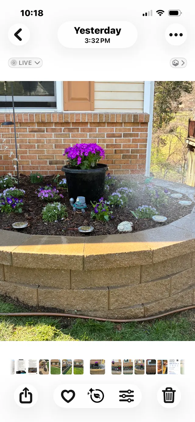 Customer photo of work by GreenScapeSTL Landscaping and Outdoor Living, from Linda Mulder's review