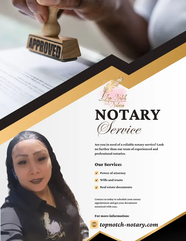 Top Notch Notary & Professional Services — photo from the business 5