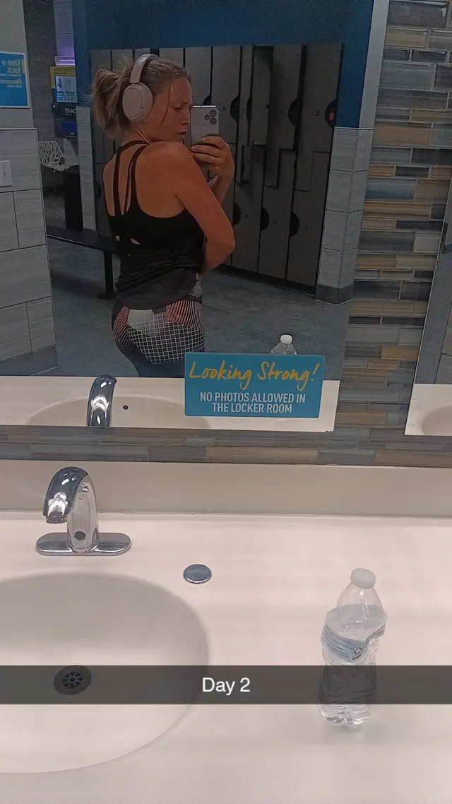 Customer photo of work by Chuze Fitness, from Emily Whaley's review