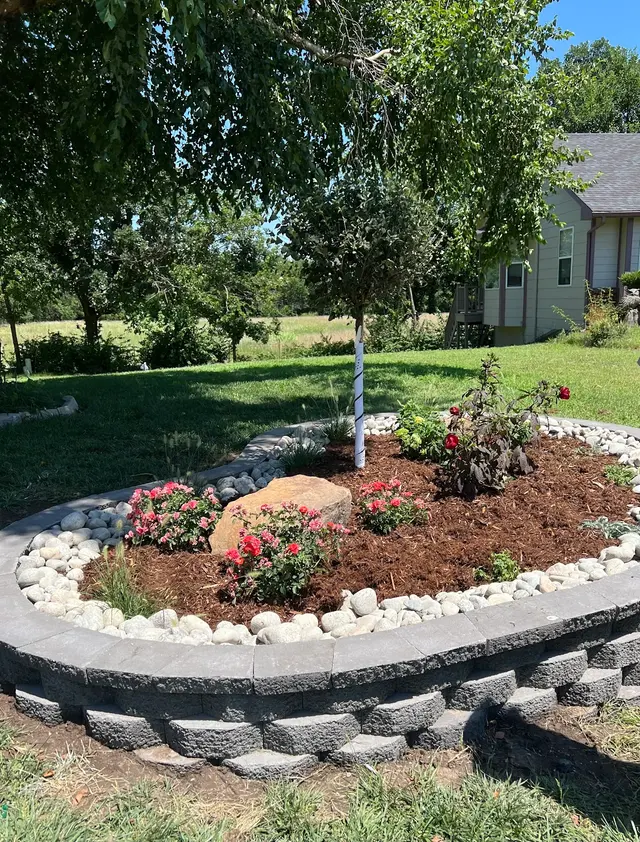 Customer photo of work by Daniels Lawn and Landscaping Service, from Pattie Speer's review