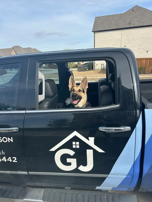 Customer photo of work by Shelmar Kennels, from Gene Johnson's review