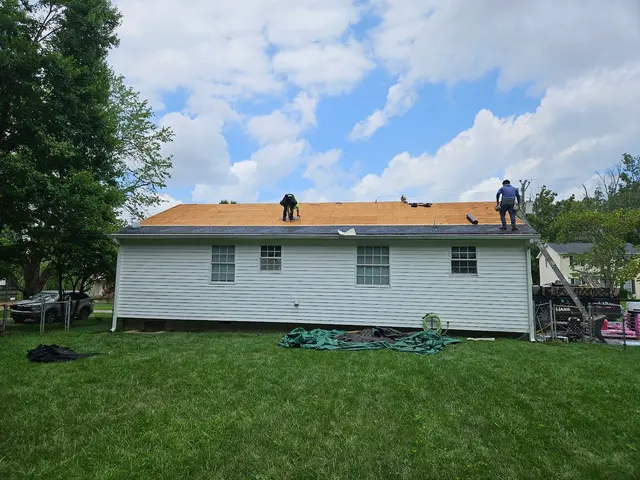 Customer photo of work by Tim Leeper Roofing, from Jay Cooper's review