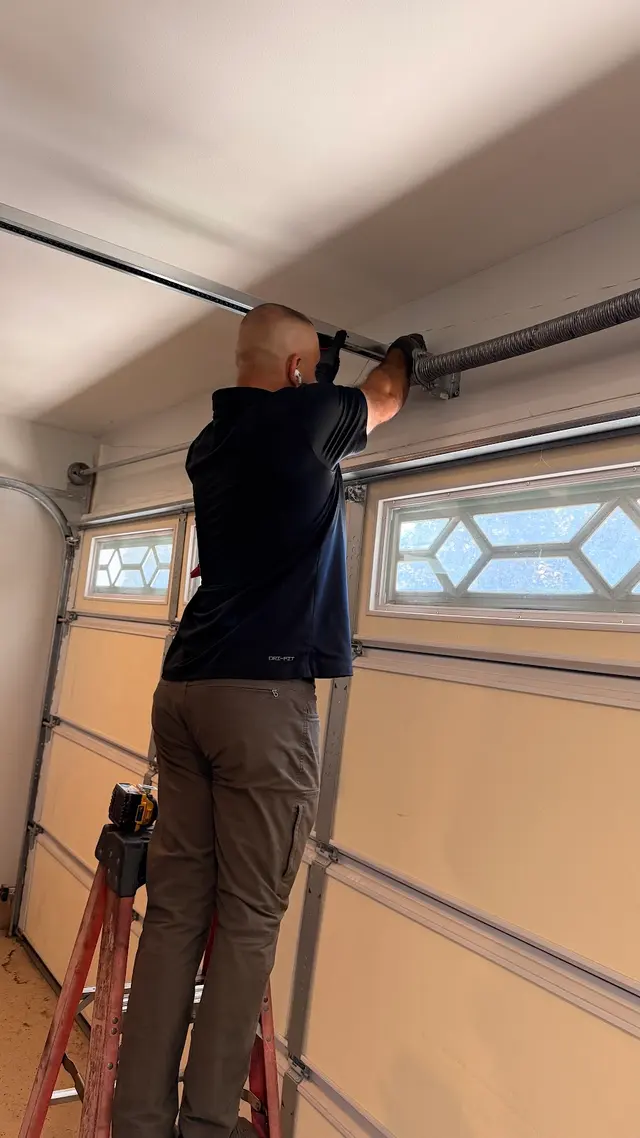 Customer photo of work by DoorPosh Garage Repair, from J-Y J. Y.'s review
