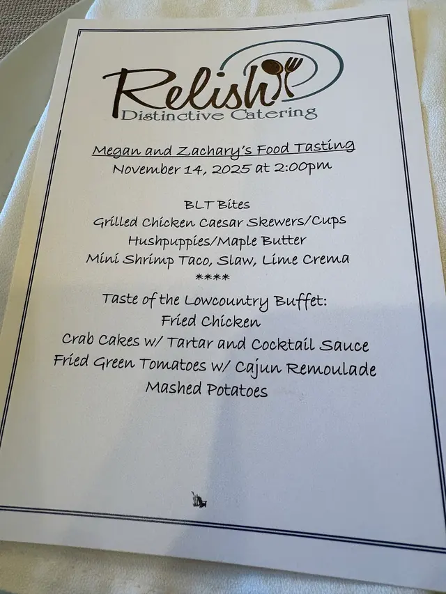 Customer photo of work by Relish Distinctive Catering, from Megan Stempert's review