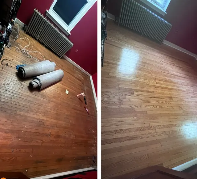Customer photo of work by Transcendent Hardwood LLC, from Shiv44 A's review