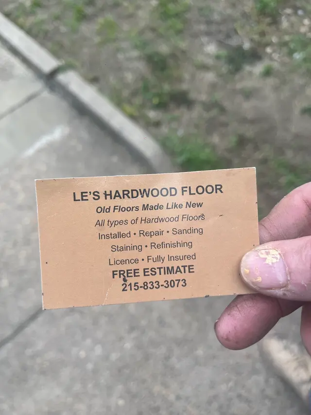 Le's Hardwood Floor — photo from the business 7
