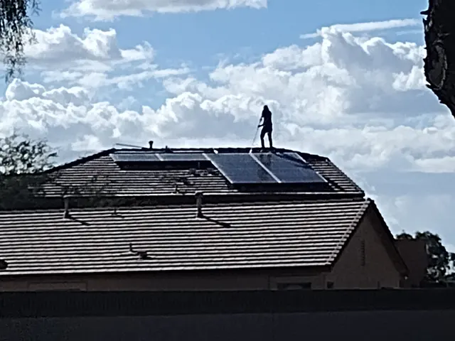 Rowan Solar Cleaning & Critter Guard — customer photo 6