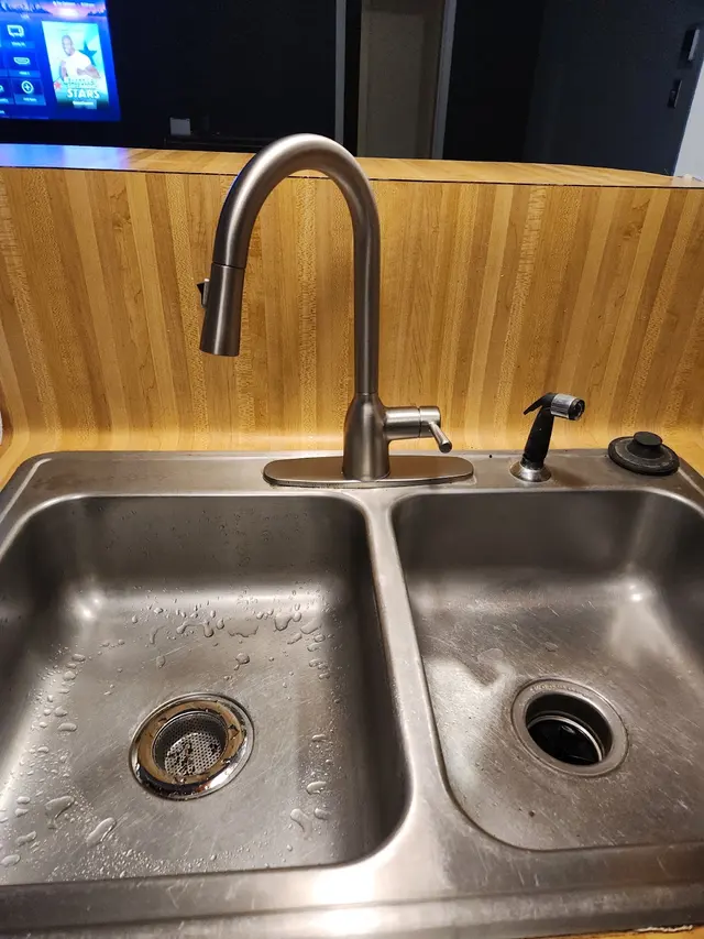 Customer photo of work by Village Plumbing, Air & Electric, from Mark Apolant's review