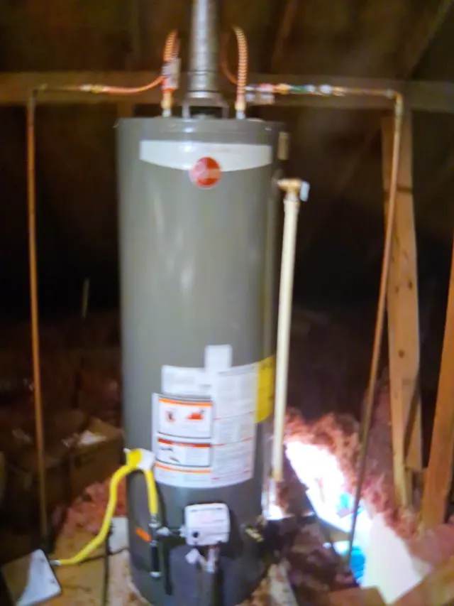 Customer photo of work by Village Plumbing, Air & Electric, from R. Barnes's review