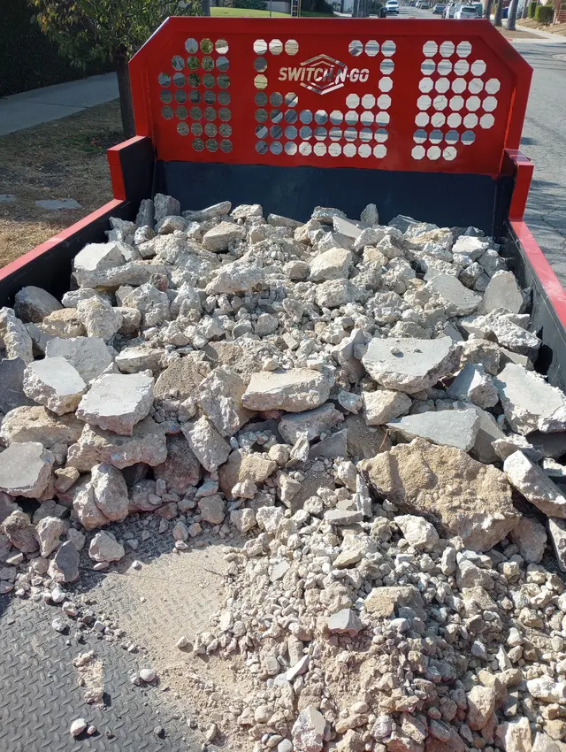 Customer photo of work by Bins n Bins Dumpster Rental Service, from Santonio Rosales's review