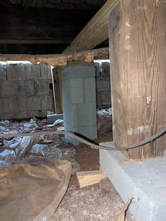 Customer photo of work by HK Construction & Service, from Aaron Helmuth's review
