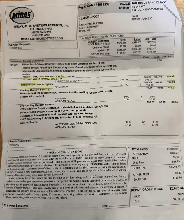 Customer photo from Jacob's review