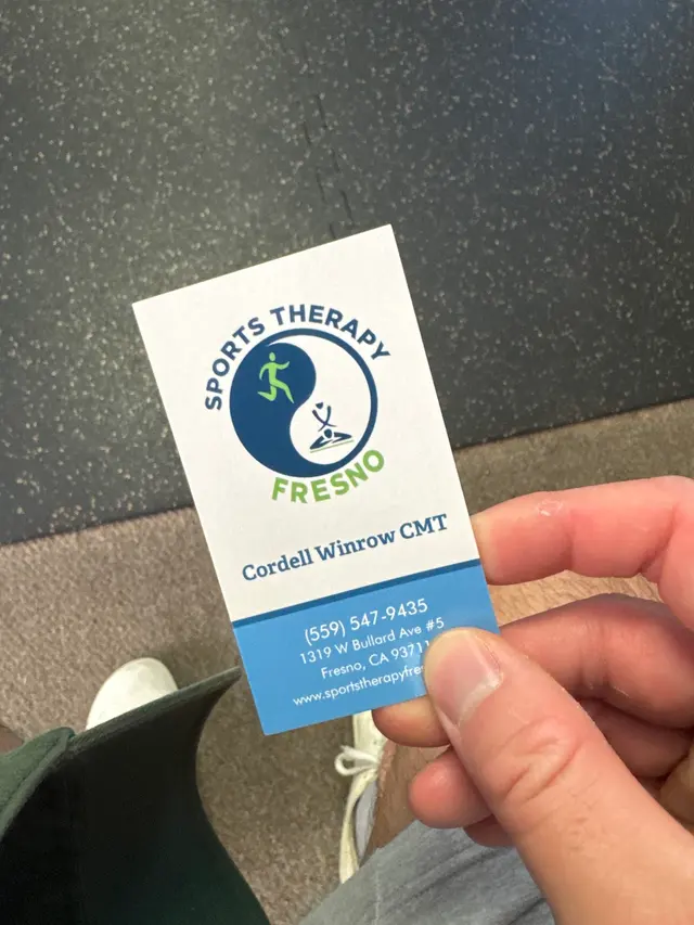 Sports Therapy Fresno — customer photo 5