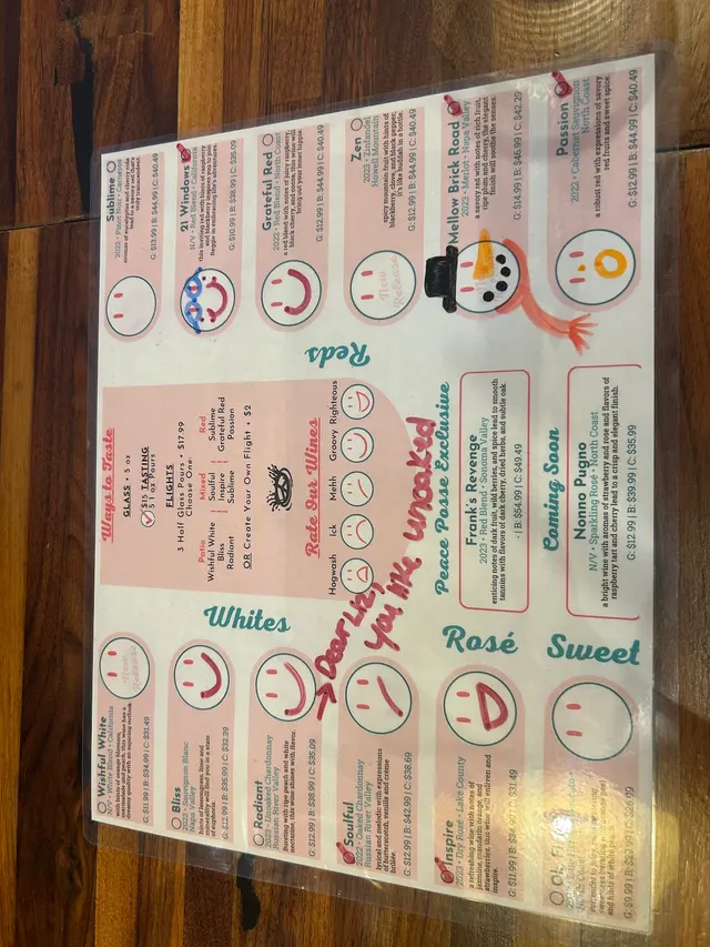 Customer photo of work by Peace Water Winery, from Elizabeth Haworth's review