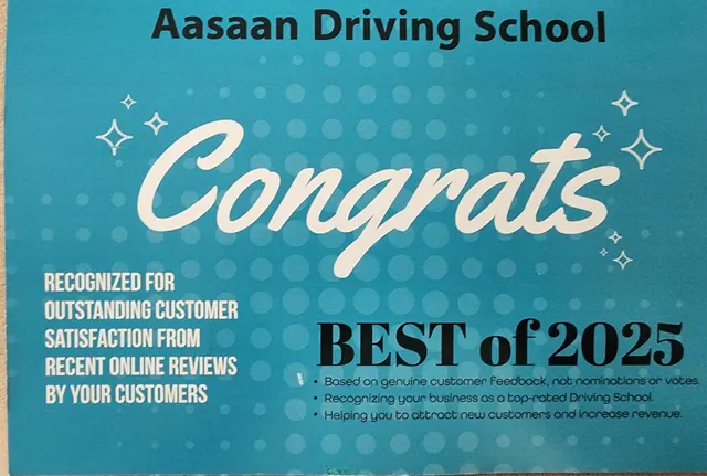 Aasaan Driving School — photo from the business 5