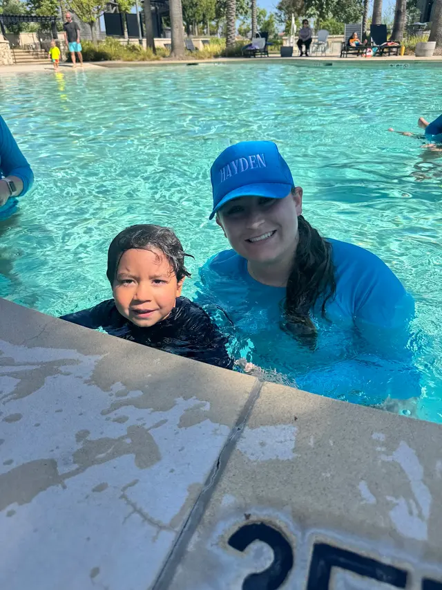 Customer photo of work by Jorden Sobonya’s Swim School, from Catrina Friend's review