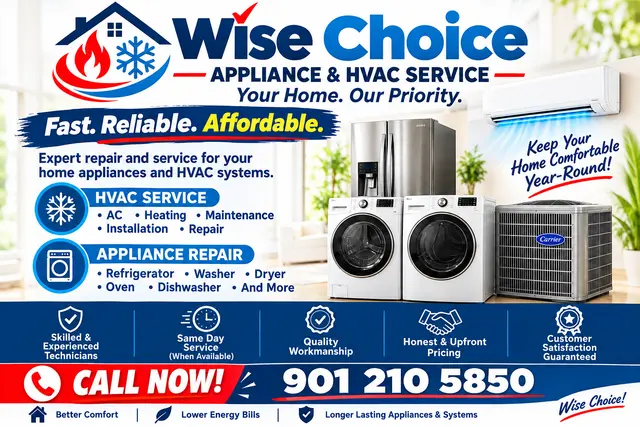Wise Choice Air , Heat & Appliances Services — photo from the business 1