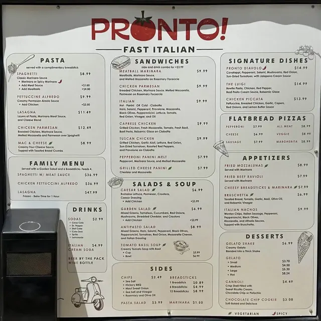 Pronto! Fast Italian — customer photo 12