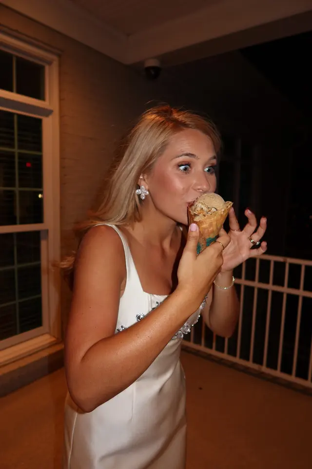 Customer photo of work by Surreal Creme Ice Cream Truck, from Amy Kuhn's review
