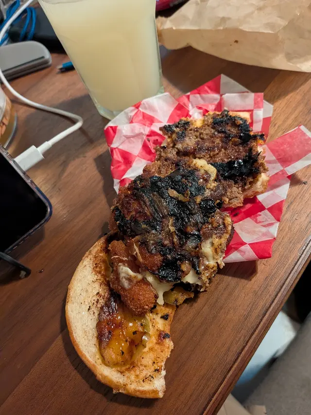 Customer photo of work by Week-End Burgers, from Anthony Brownee's review
