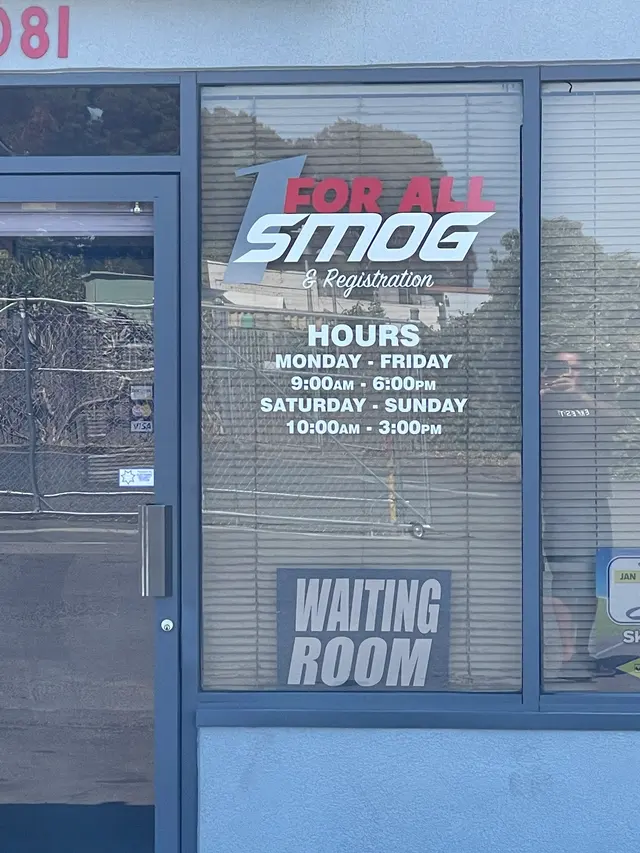 1 For All Smog — photo from the business 5