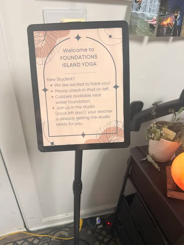 Customer photo of work by Foundations Island Yoga, from Jessica James's review