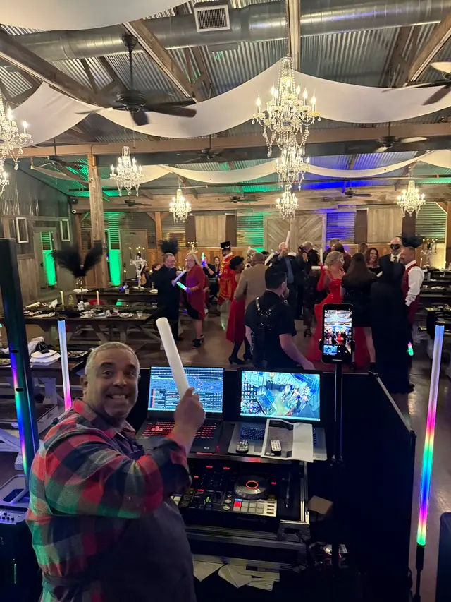 Customer photo of work by Partyland Entertainment - Wedding DJs, from Stefani Kilgore's review