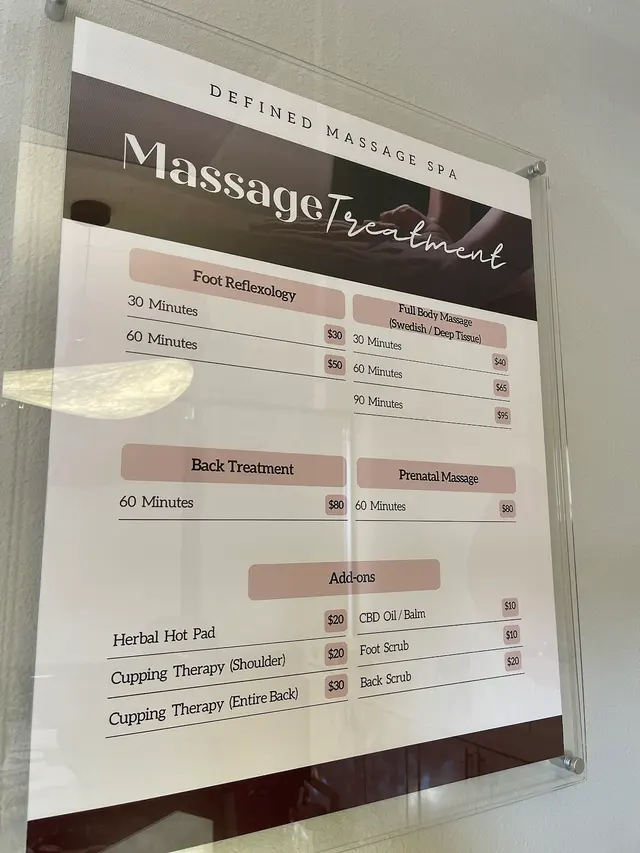Defined Massage Spa — customer photo 5
