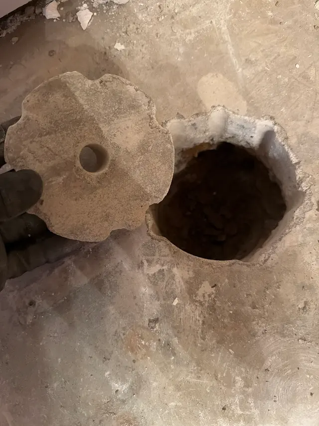 Customer photo of work by Mile High Radon Control, from Cameron Ferguson's review