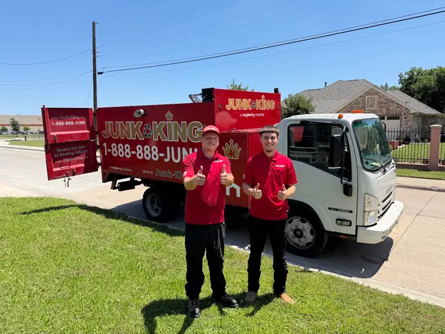 Junk King Dallas — customer photo 2