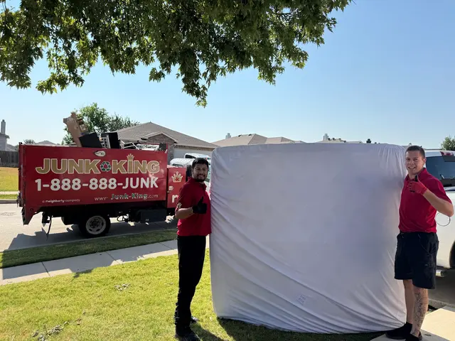Junk King North Texas — customer photo 4