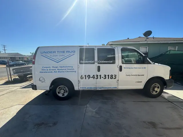 Under The Rug Floorcare Carpet Cleaning San Diego — customer photo 2