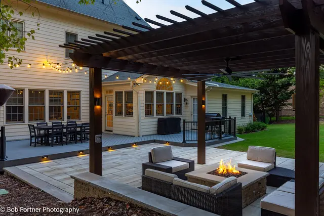 Customer photo of work by Setting Sun Patios & Decks, from Kelly College's review