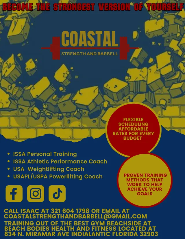 Coastal Strength and Barbell training out of Beachbodies Health and Fitness — photo from the business 1