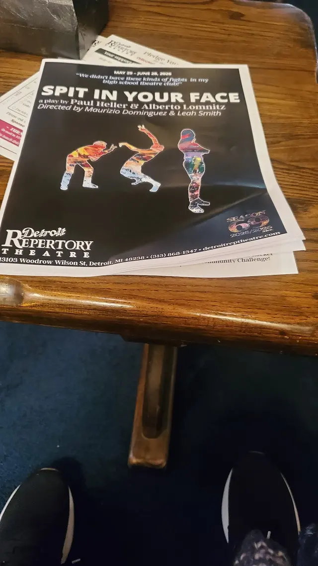 Customer photo of work by Detroit Repertory Theatre, from Tanyu Dortch's review
